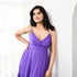 Iris Purple Long Dress