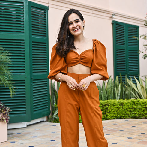 Roasted Pecan Co-ord Set
