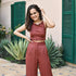 Brown Patina Co-ord Set