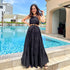 Vulcan Black Long Dress