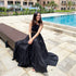 Vulcan Black Long Dress