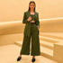 Retro Green Blazer Set