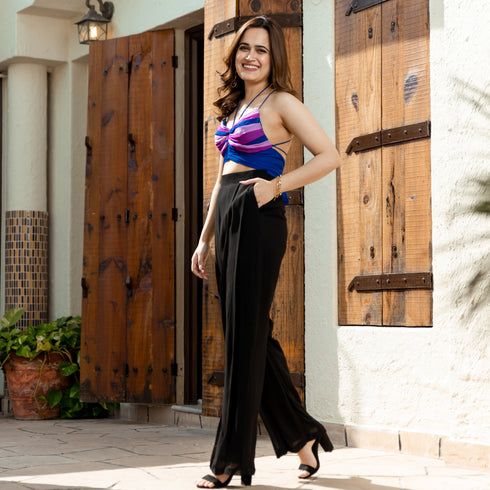 Butterfly Georgette Co-ord Set