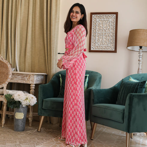 Confetti Chiffon Jumpsuit