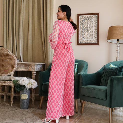 Confetti Chiffon Jumpsuit