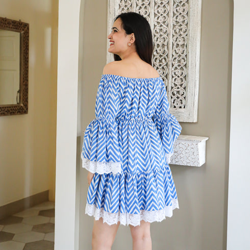 Zic Zac Cotton Printed Dress
