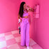 Aster Bow Cotton Co-ord Set