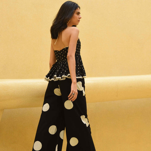 Starry Night Polka Cotton Set