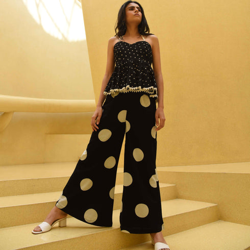 Starry Night Polka Cotton Set